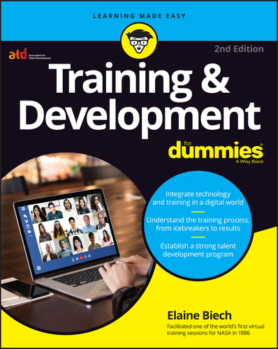 Training & Development For Dummies book cover by Elaine Biech