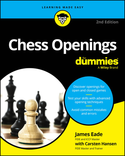 Chess Openings For Dummies book cover by James Eade, Carsten Hansen