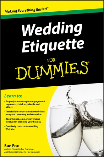 Wedding Etiquette For Dummies book cover by Sue Fox