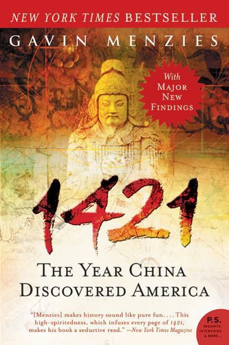1421: The Year China Discovered America book cover by Gavin Menzies