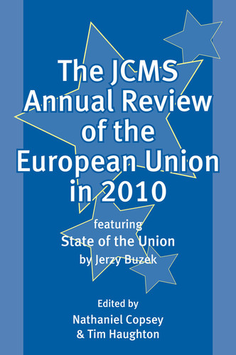 The JCMS Annual Review of the European Union in 2010 (Journal of Common Market Studies) book cover by 