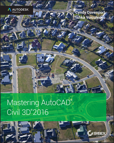 Mastering AutoCAD Civil 3D 2016: Autodesk Official Press book cover by Cyndy Davenport, Ishka Voiculescu