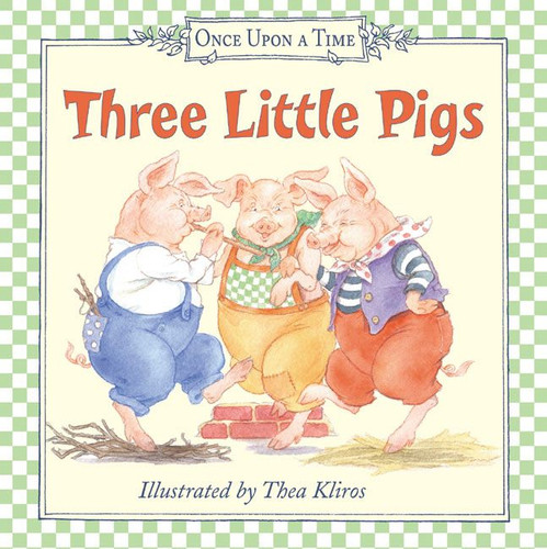 Three Little Pigs book cover by Public Domain