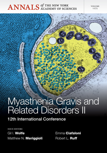 Myasthenia Gravis and Related Disorders II: 12th International Conference, Volume 1275 (Annals of the New York Academy of Sciences) book cover by 