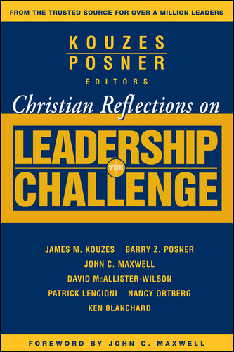 Christian Reflections on The Leadership Challenge (J-B Leadership Challenge: Kouzes/Posner) book cover by 