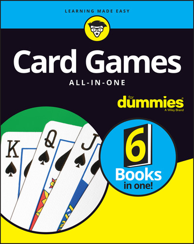 Card Games All-in-One For Dummies book cover by The Experts at Dummies