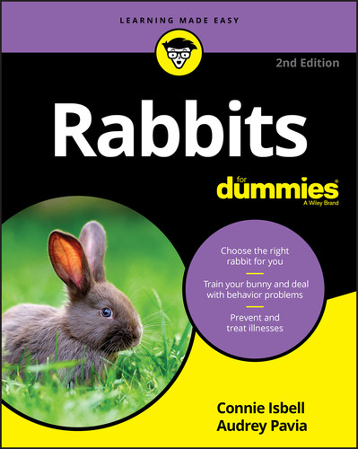 Rabbits For Dummies book cover by Connie Isbell, Audrey Pavia