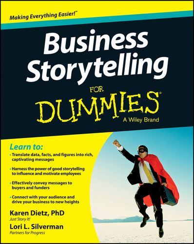 Business Storytelling For Dummies book cover by Karen Dietz, Lori L. Silverman