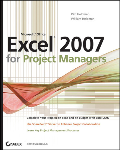 Microsoft Office Excel 2007 for Project Managers book cover by Kim Heldman, William Heldman