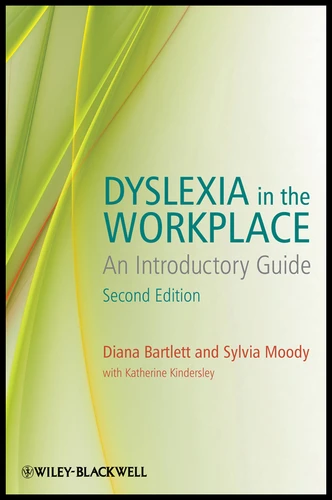Dyslexia in the Workplace: An Introductory Guide book cover by Diana Bartlett, Sylvia Moody, Katherine Kindersley