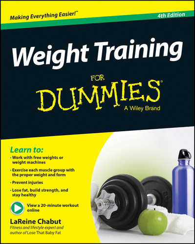 Weight Training For Dummies book cover by LaReine Chabut