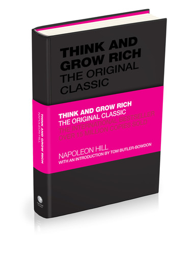 Think and Grow Rich: The Original Classic (Capstone Classics) book cover by Napoleon Hill