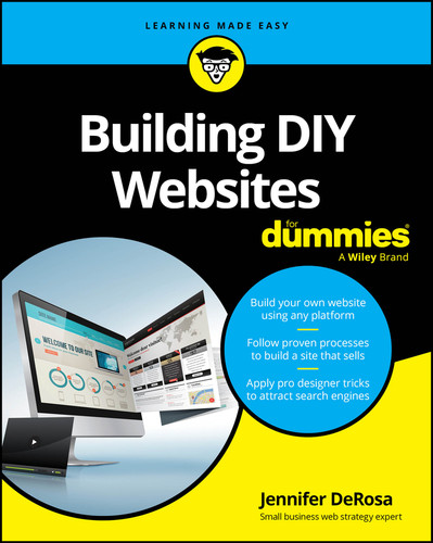 Building DIY Websites For Dummies book cover by Jennifer DeRosa