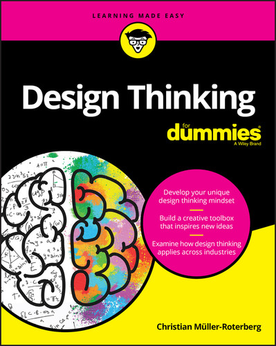 Design Thinking For Dummies book cover by Christian Müller-Roterberg