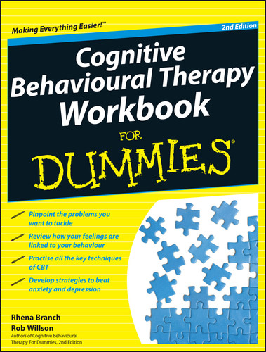 Cognitive Behavioural Therapy Workbook For Dummies book cover by Rhena Branch, Rob Willson