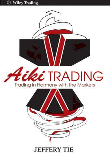 Aiki Trading: The Art of Trading in Harmony with the Markets (Wiley Trading) book cover by Jeffery Tie