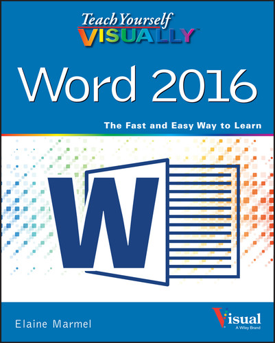 Teach Yourself VISUALLY Word 2016 (Teach Yourself VISUALLY (Tech)) book cover by Elaine Marmel