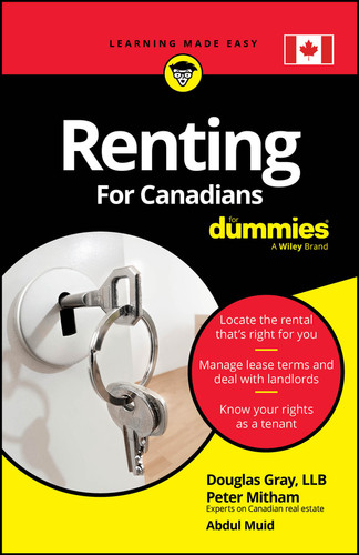 Renting For Canadians For Dummies book cover by Douglas Gray, Peter Mitham, Abdul Muid