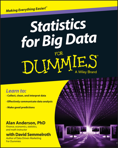 Statistics for Big Data For Dummies book cover by Alan Anderson