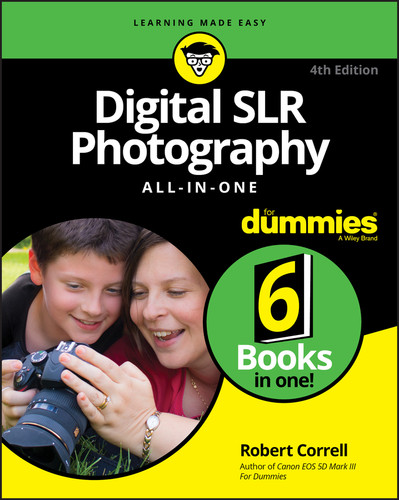 Digital SLR Photography All-in-One For Dummies book cover by Robert Correll