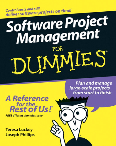 Software Project Management For Dummies book cover by Teresa Luckey, Joseph Phillips