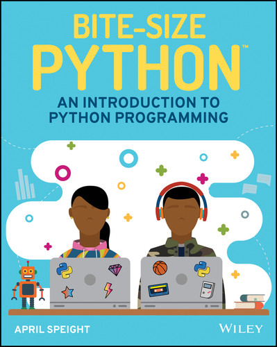 Bite-Size Python: An Introduction to Python Programming book cover by April Speight