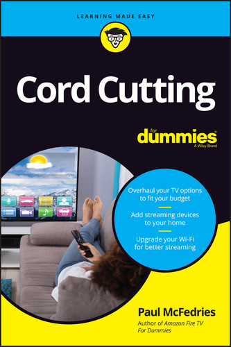 Cord Cutting For Dummies book cover by Paul McFedries