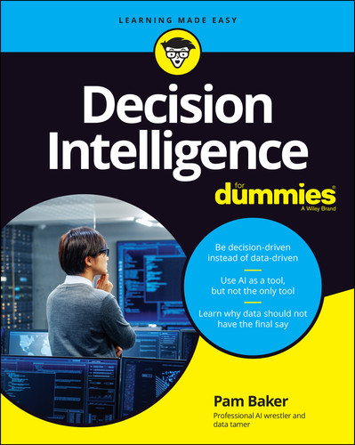 Decision Intelligence For Dummies book cover by Pam Baker