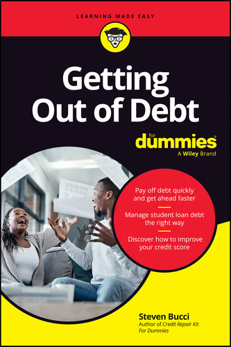 Getting Out of Debt For Dummies book cover by Steven Bucci