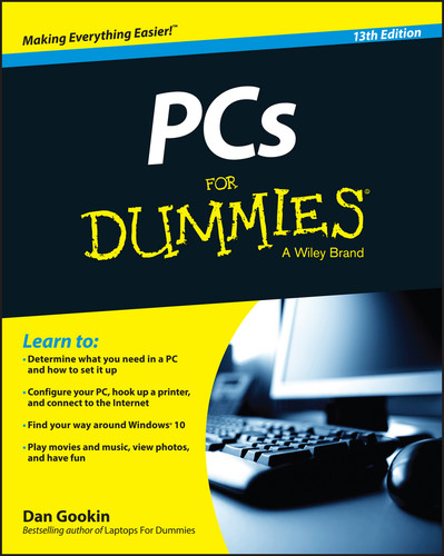 PCs For Dummies book cover by Dan Gookin
