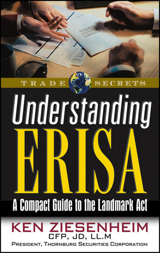 Understanding ERISA: A Compact Guide to the Landmark Act (Wiley Trading) book cover by Ken Ziesenheim