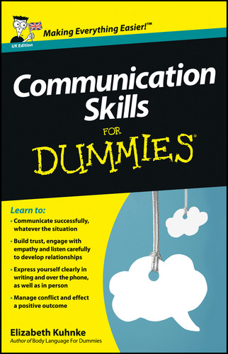 Communication Skills For Dummies, UK Edition book cover by Elizabeth Kuhnke