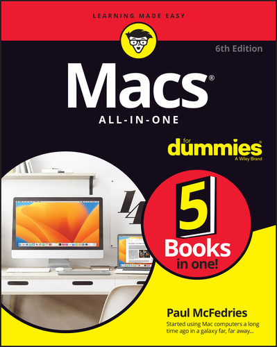 Macs All-in-One For Dummies book cover by Paul McFedries