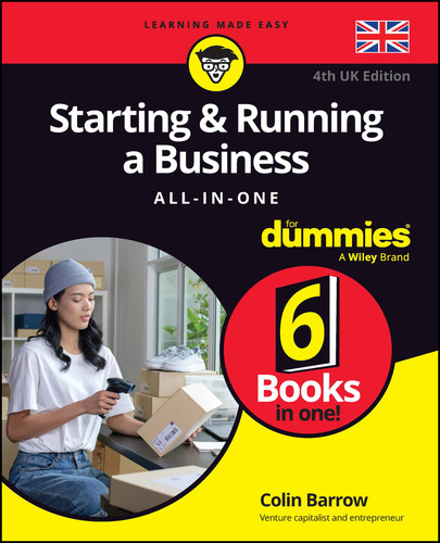 Starting & Running a Business All-in-One For Dummies - UK book cover by Colin Barrow