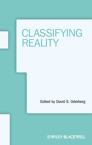 Classifying Reality (Ratio Special Issues) book cover by 