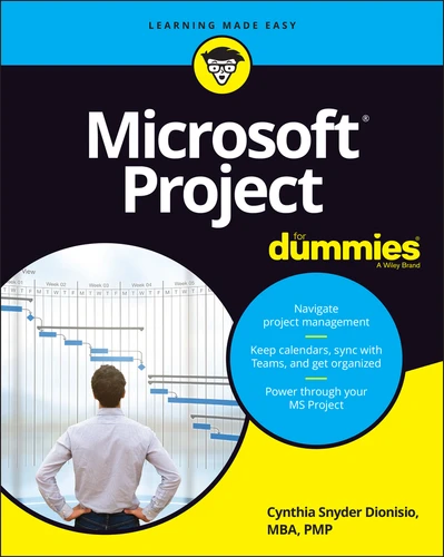 Microsoft Project For Dummies book cover by Cynthia Snyder Dionisio