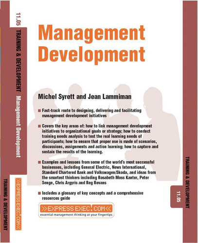 Management Development: Training and Development 11.5 (Express Exec) book cover by Michel Syrett, Jean Lammiman