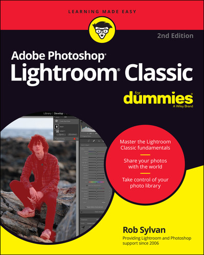 Adobe Photoshop Lightroom Classic For Dummies book cover by Rob Sylvan