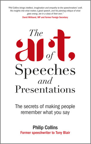 The Art of Speeches and Presentations: The Secrets of Making People Remember What You Say book cover by Philip Collins