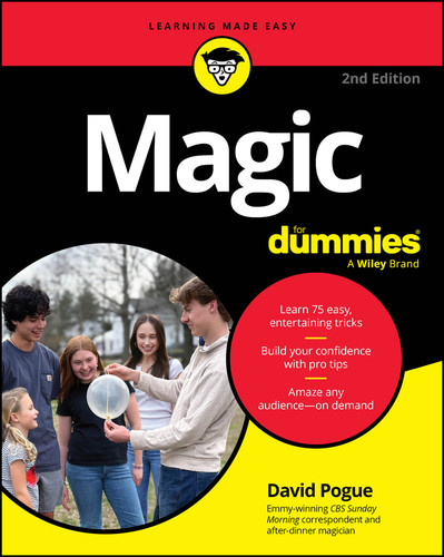 Magic For Dummies book cover by David Pogue