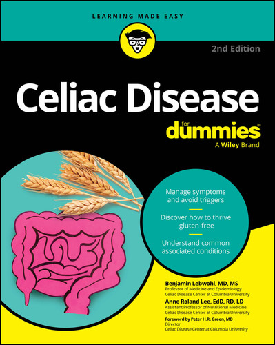 Celiac Disease For Dummies book cover by Benjamin Lebwohl, Anne Roland Lee, Ian Blumer, Sheila Crowe