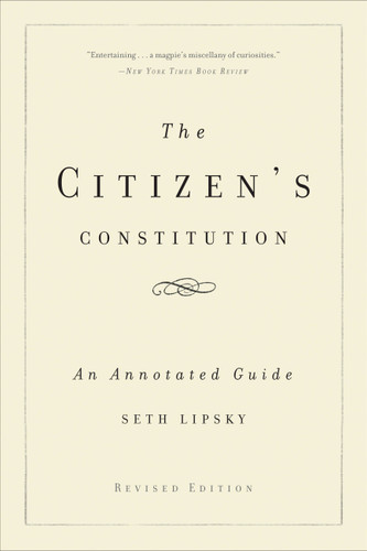 The Citizen's Constitution: An Annotated Guide book cover by 