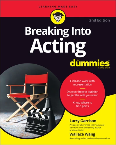 Breaking into Acting For Dummies book cover by Larry Garrison, Wallace Wang