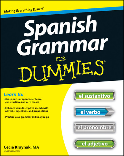 Spanish Grammar For Dummies book cover by Cecie Kraynak