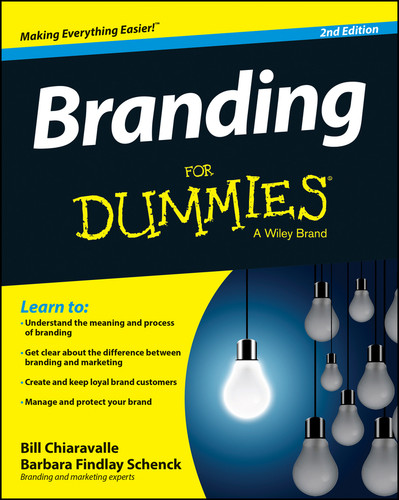 Branding For Dummies book cover by Bill Chiaravalle, Barbara Findlay Schenck
