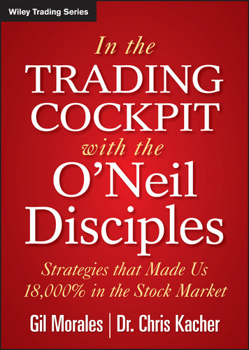 In The Trading Cockpit with the O'Neil Disciples: Strategies that Made Us 18,000% in the Stock Market (Wiley Trading) book cover by Gil Morales, Chris Kacher