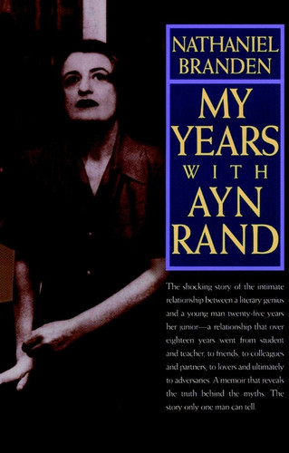 My Years with Ayn Rand book cover by Nathaniel Branden