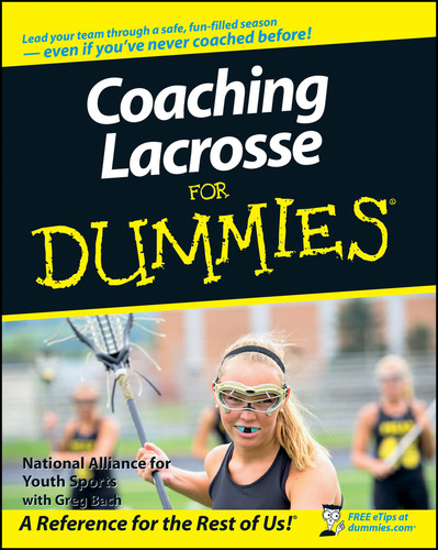 Coaching Lacrosse For Dummies book cover by National Alliance for Youth Sports