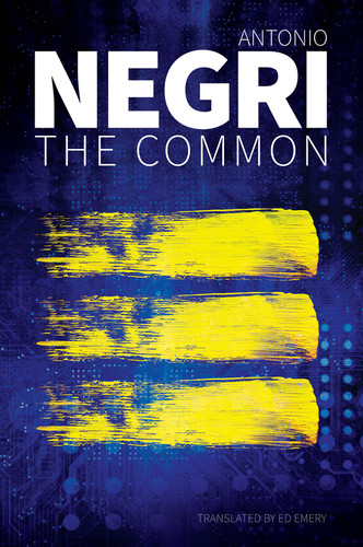 The Common book cover by Antonio Negri