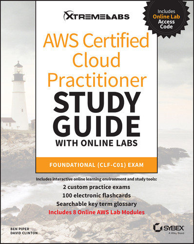 AWS Certified Cloud Practitioner Study Guide with Online Labs: Foundational (CLF-C01) Exam book cover by Ben Piper, David Clinton